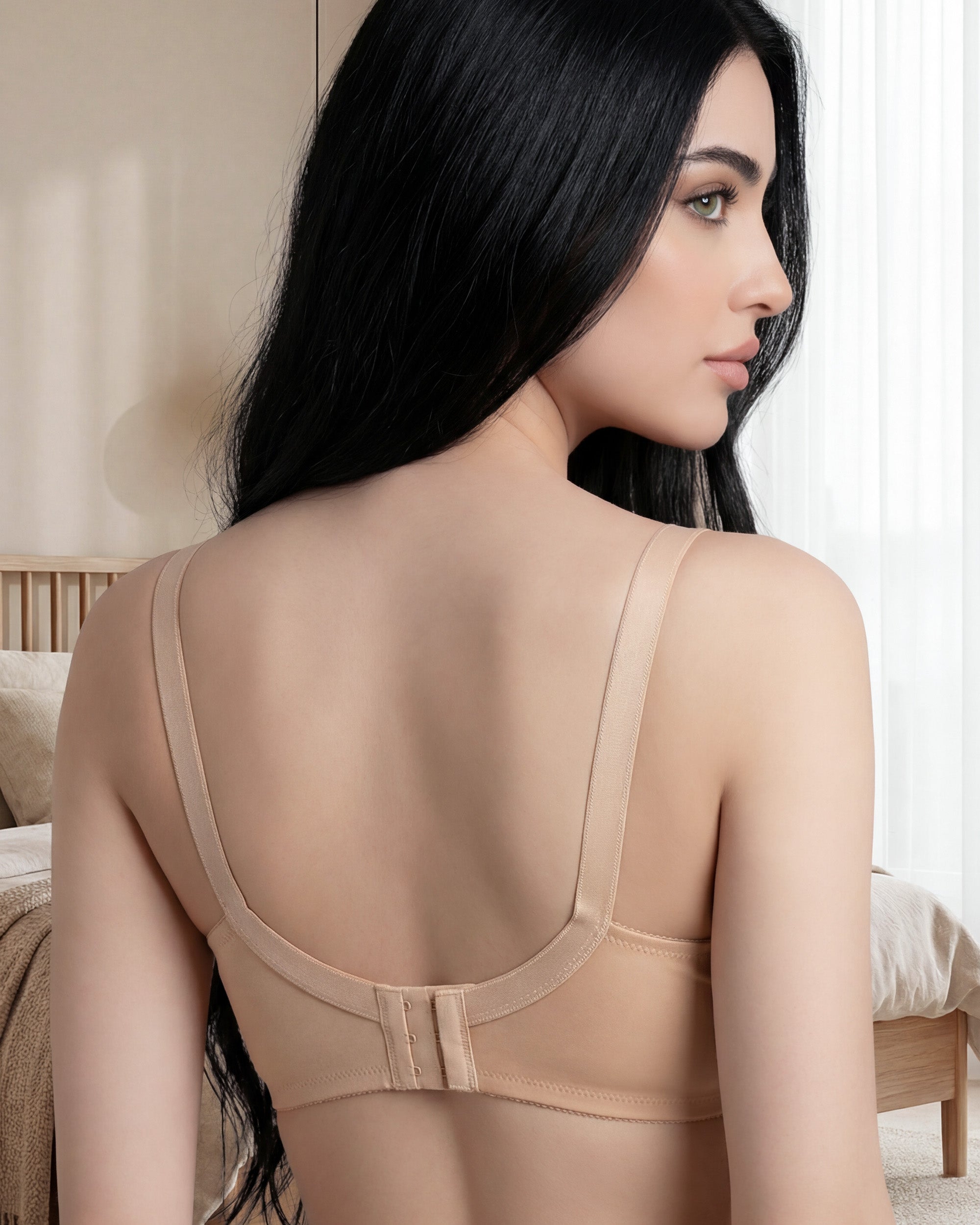 حمالة صدر مريحة بتهوية شبكية – مع دعامة جانبية