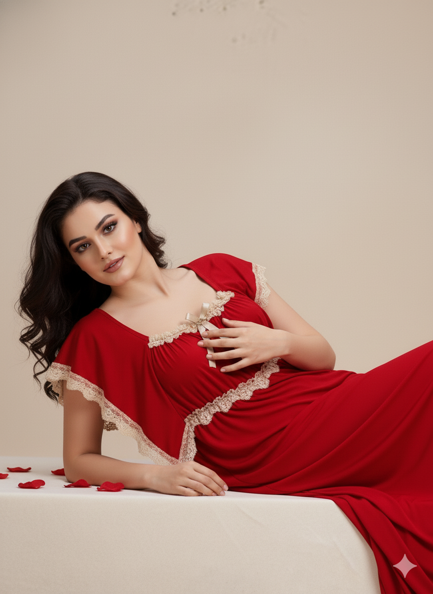 💕 قميص النوم السوري الأصلي.. سر النعومة اللي تحبّينه كل مره 💕