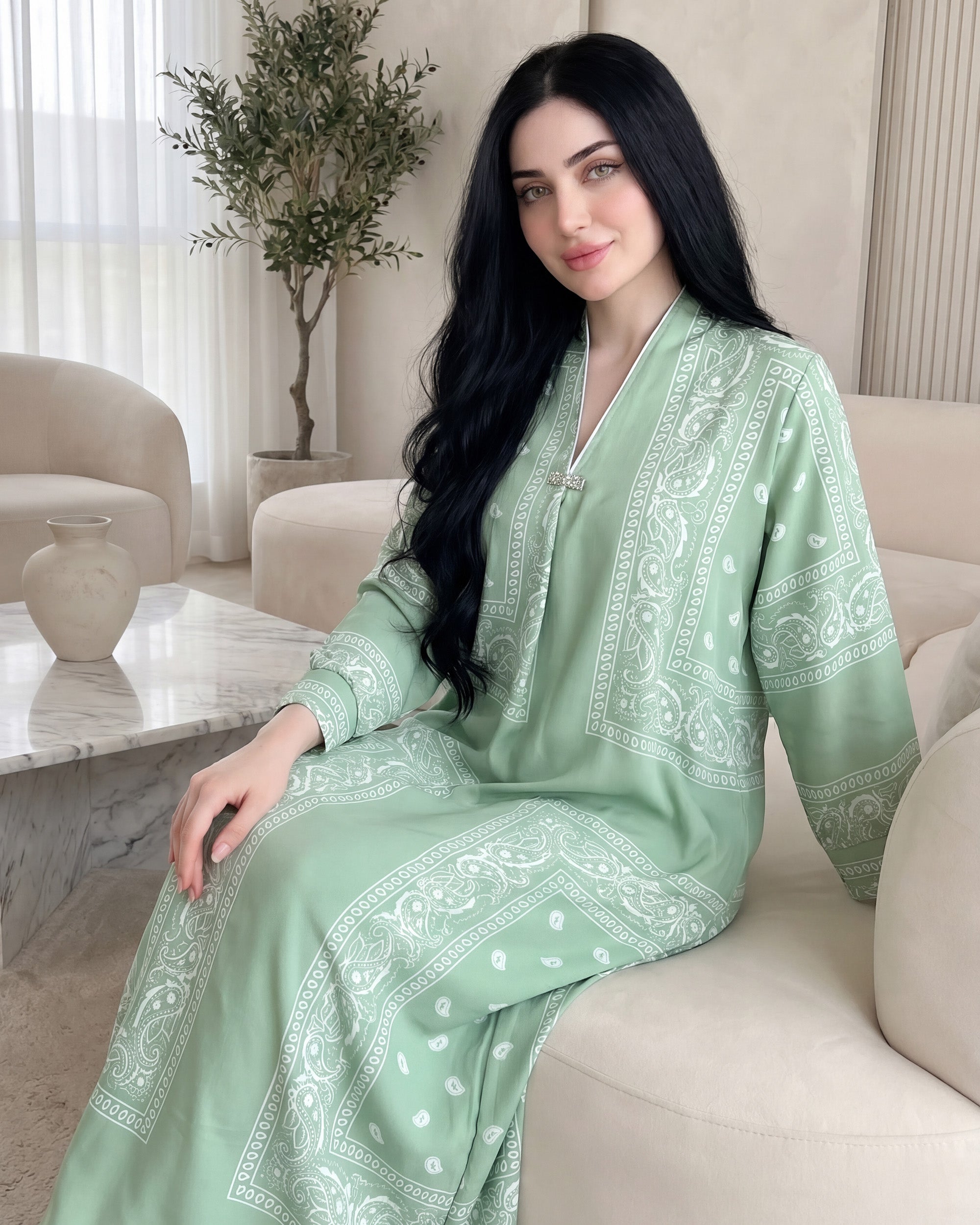 دراعة ميدي كم طويل _ باندانا