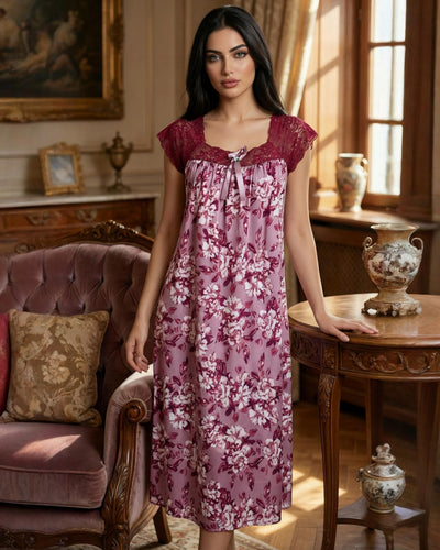 Ornamental floral midi